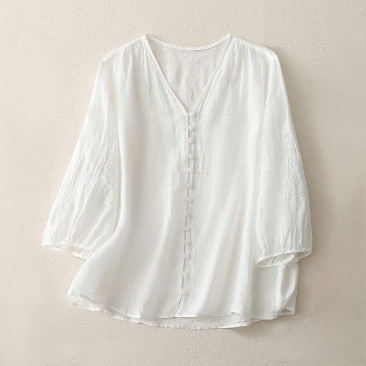 Renna – Linen Blouse