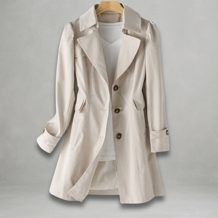 Elodie | Custom Tailored Women's Trench Coat | Classic Lightweight