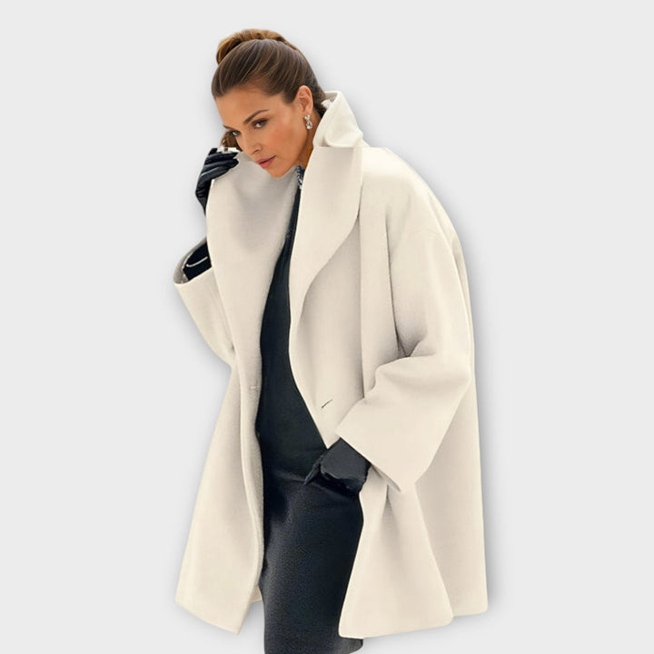 Amelia - Premium Windproof Wool Coat