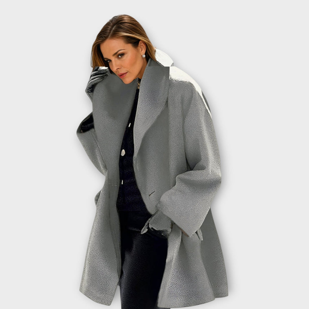 Amelia - Premium Windproof Wool Coat